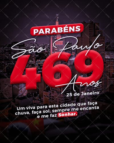 Feed Aniversário Da Cidade De São Paulo 