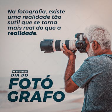 Dia do fotógrafo