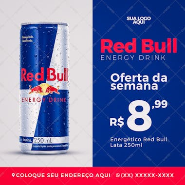 Oferta da semana red bull psd