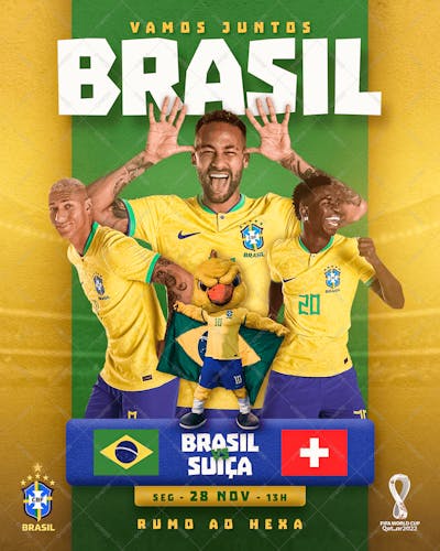 Brasil E Suiça - Psd