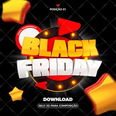 Selos 3d black friday 01 colection