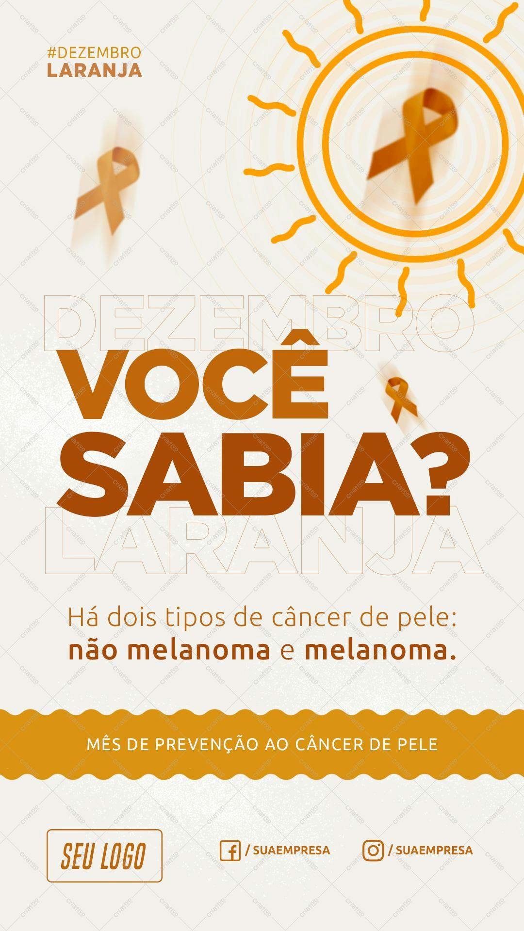 Poster Novembro Azul PSD Editável