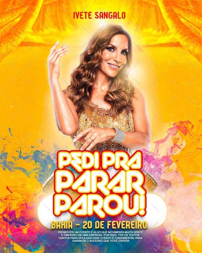 Pediu Pra Parar Ivete Sangalo - Psd
