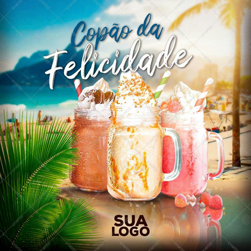 Banner Verão para Redes Sociais PSD Editável