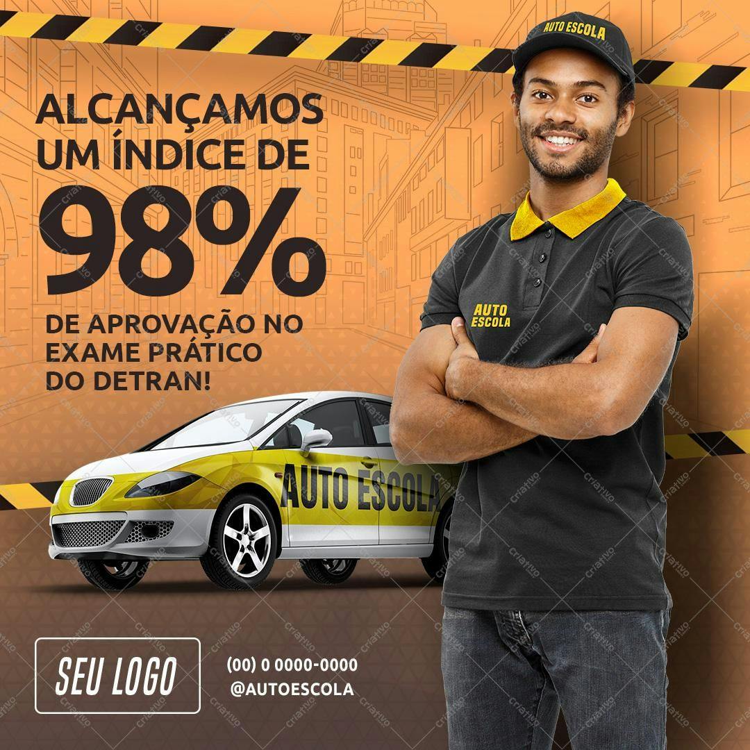 Banner para Auto Escola PSD Editável