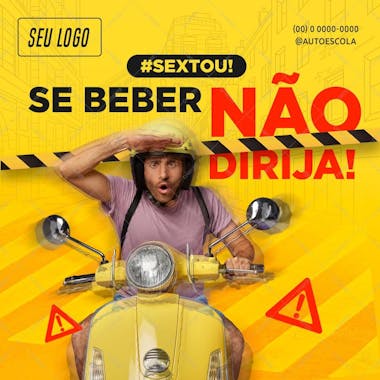 #sextou! se beber não dirija