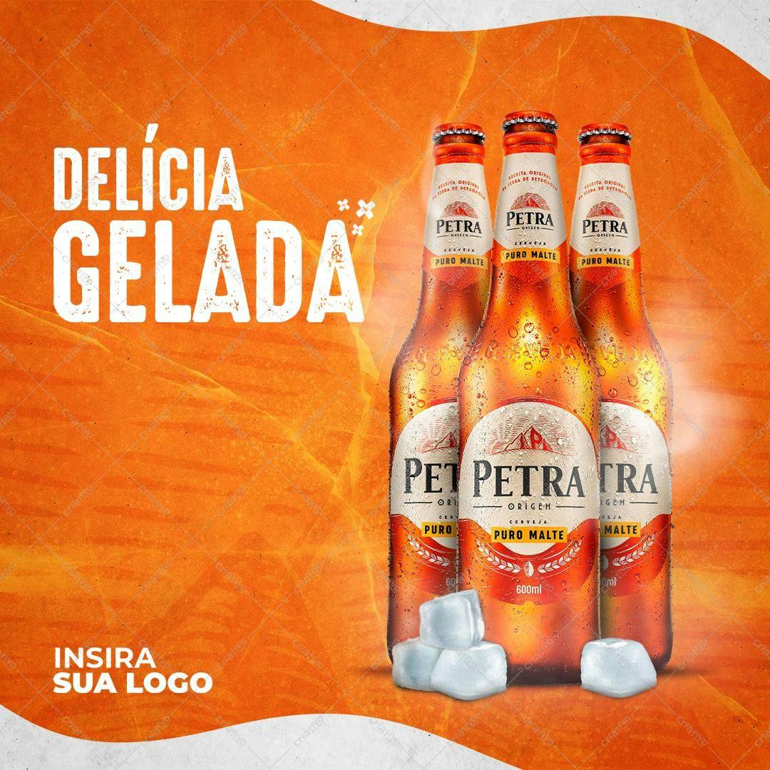 Banner Cerveja Petra PSD Editável