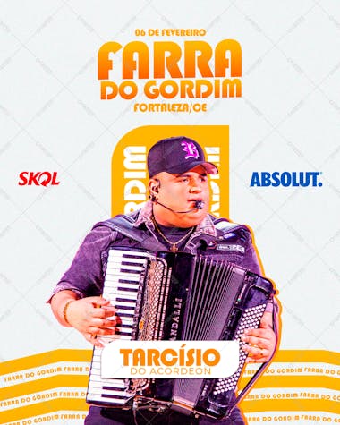 Flyer farra do gordim