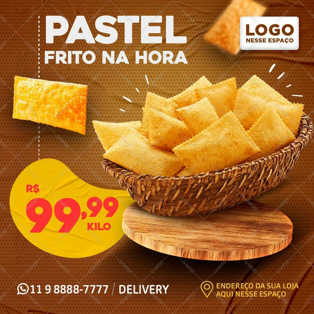 Banner para Pastelaria PSD Editável