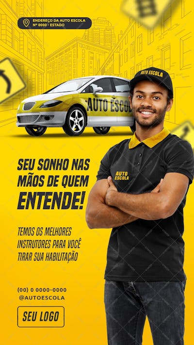 Cnh Instrutores - Story