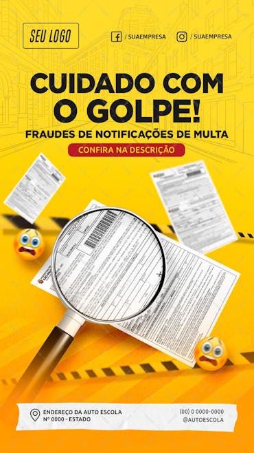 Cuidado Com Golpe - Story