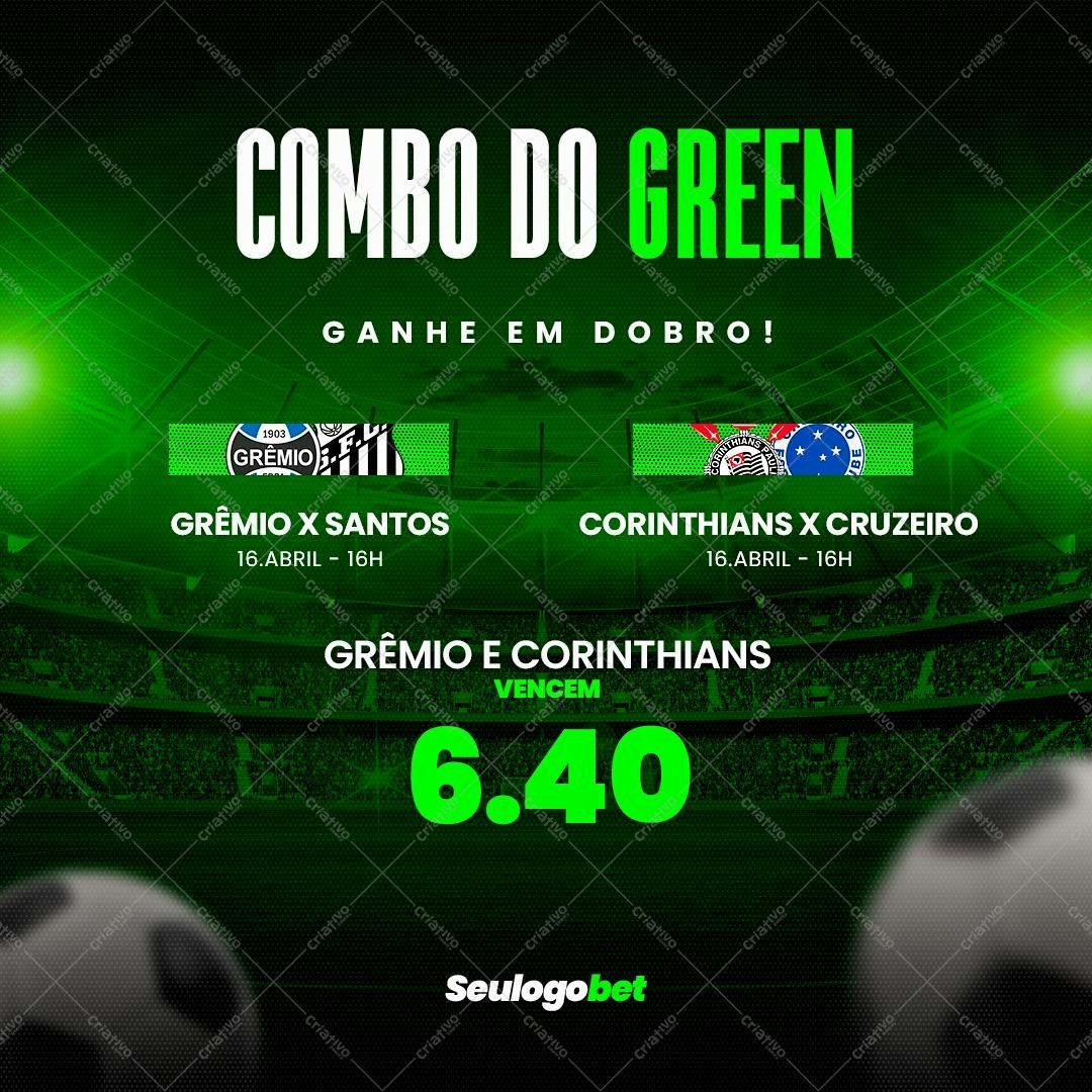 Post para Redes Sociais Combo do Green PSD Editável