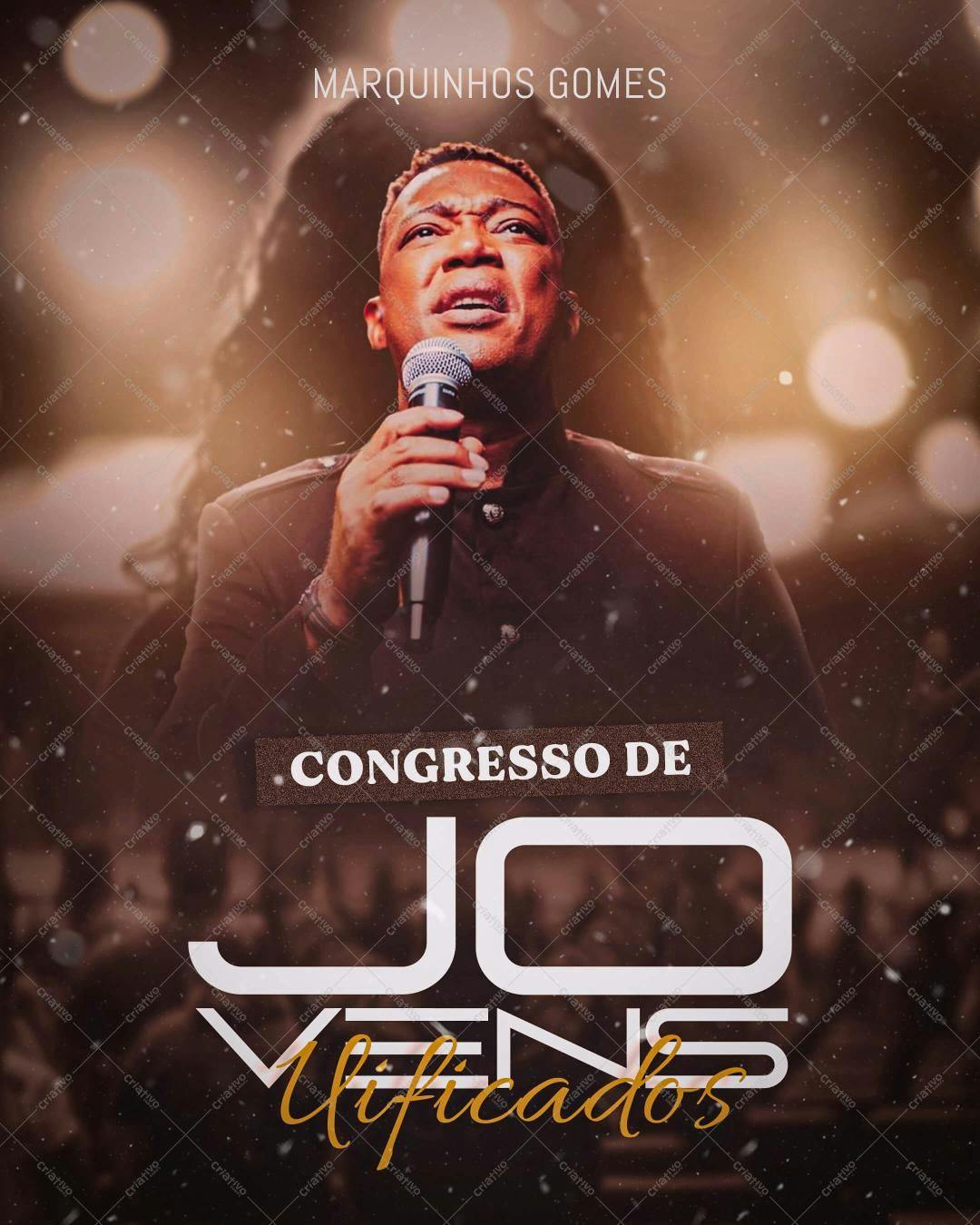 Flyer para Congresso de Jovens Unificados PSD Editável
