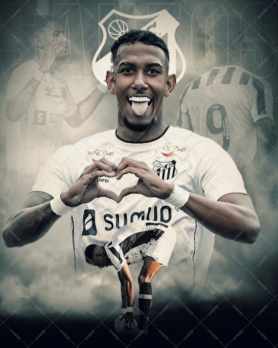 Flyer Esportivo Time Santos
