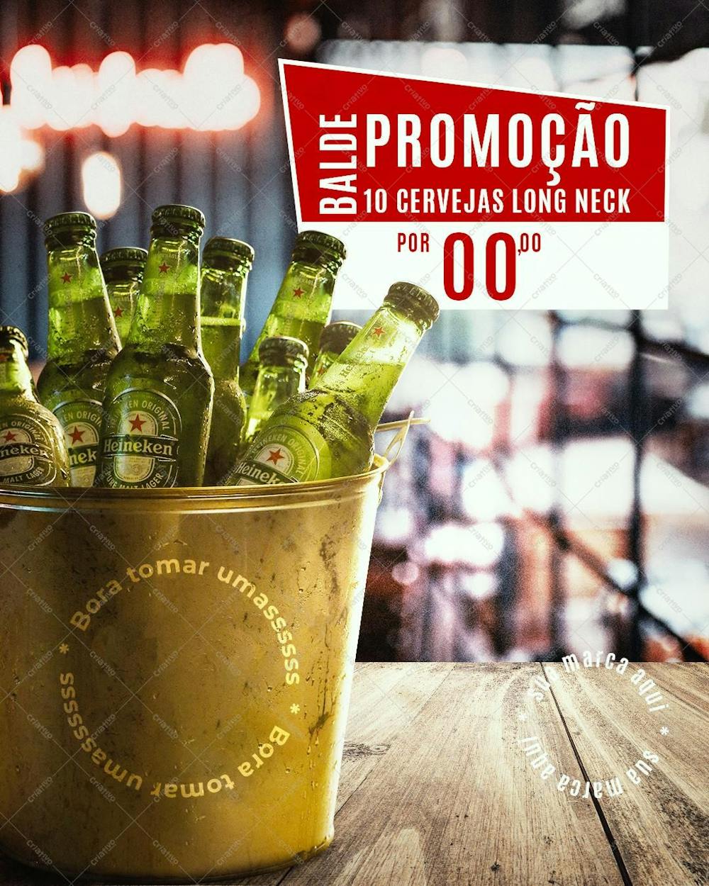 Flyer De Promoção De Cervejas , arte editável, imagens inclusas, PSD ...