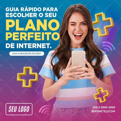 Guia Rápido Para Escolher O Seu Plano Perfeito De Internet.