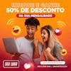 Indique e ganhe 50% de desconto na sua mensalidade!