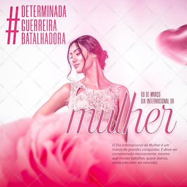 Dia internacional da mulher