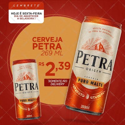 Psd Cerveja Petra Bebidas
