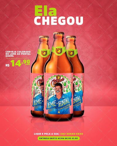 Flyer Cerveja Colorado Leme Pontal Feed