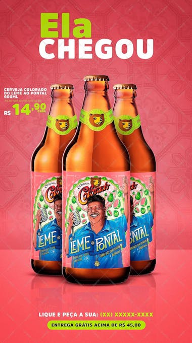 Cerveja colorado leme pontal