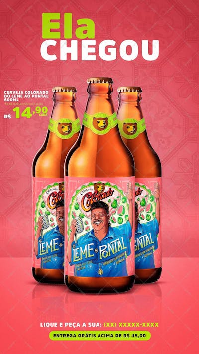 Cerveja Colorado Leme Pontal