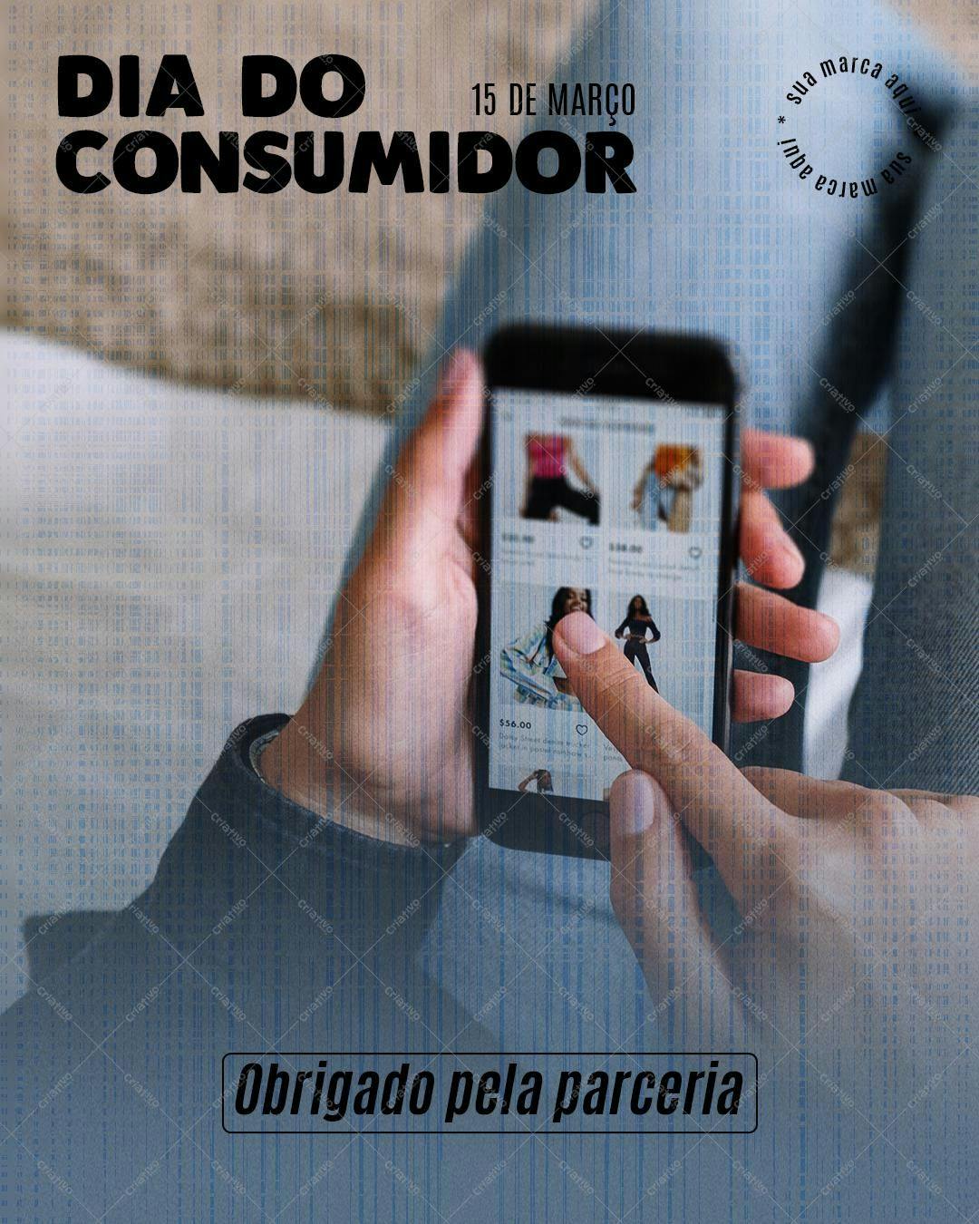 Banner Dia do Consumidor PSD Editável