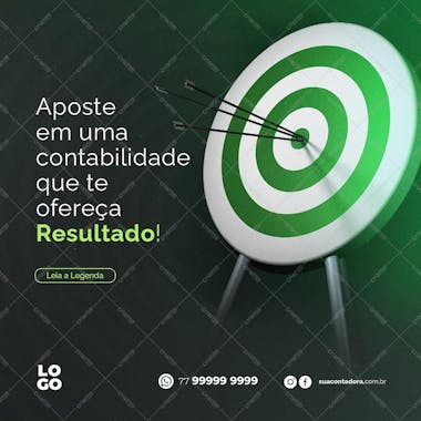 Aposte em uma contabilidade!