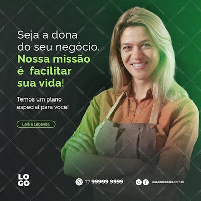Seja A Dona Do Seu Negócio Mulher!