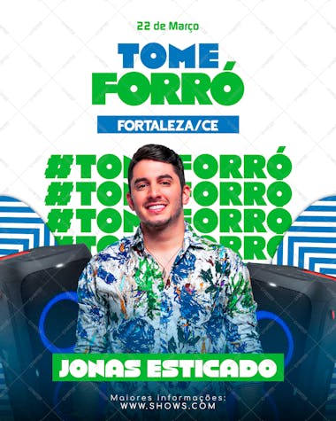 Evento tome forró jonas esticado