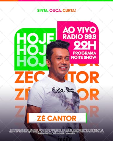 Entrevista radio ze cantor