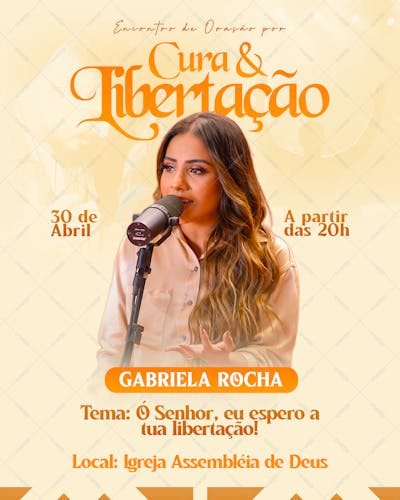Encontro Gospel Por Cura E Libertação!