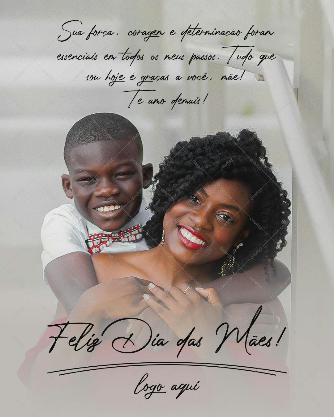 Modelo para Dia das Mães PSD Editável