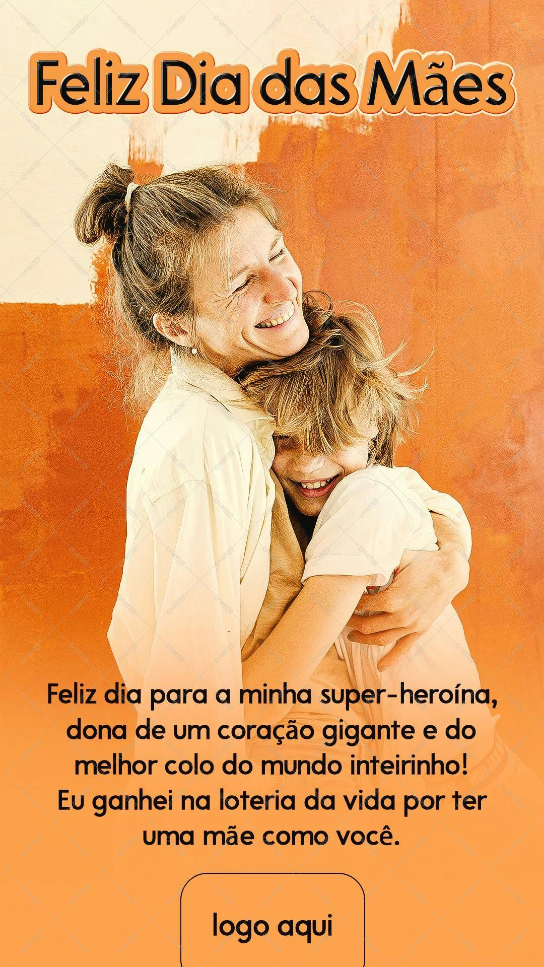 Post para o Dia das Mães PSD Editável