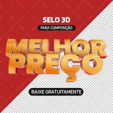 Selo 3d melhor preço