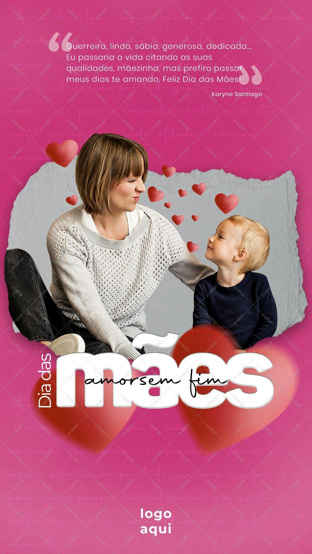 Template Dia das Mães PSD Editável