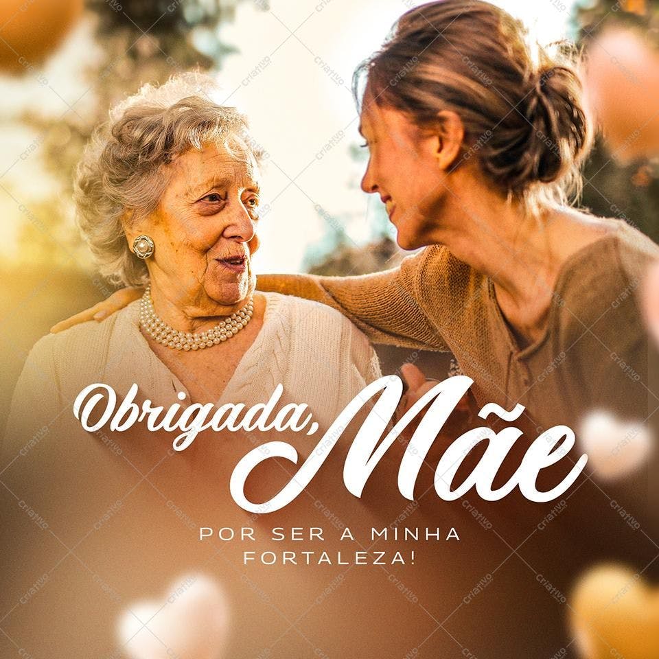 Post para o Dia das Mães PSD Editável