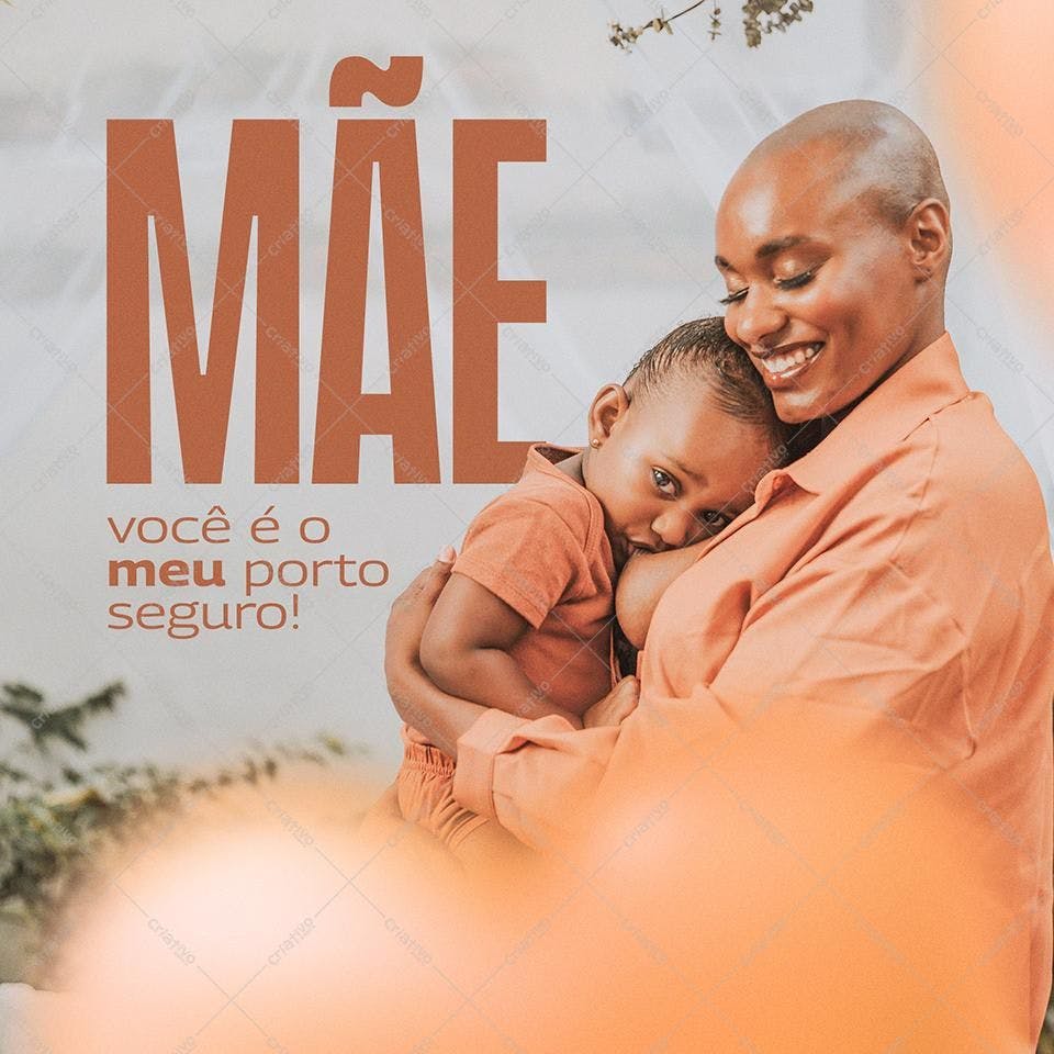 Post para o Dia das Mães PSD Editável