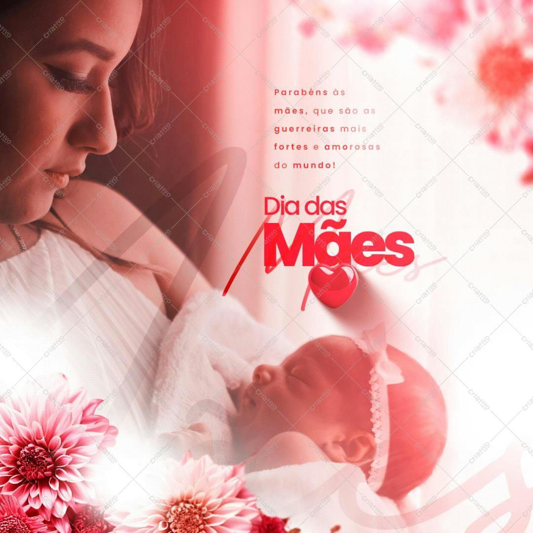 Modelo Dia das Mães PSD Editável