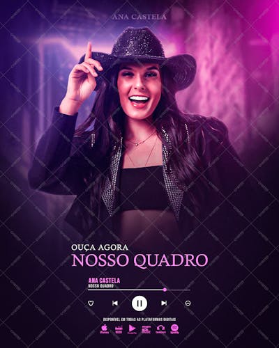 Ouça Agora Nosso Quadro De Ana Castela