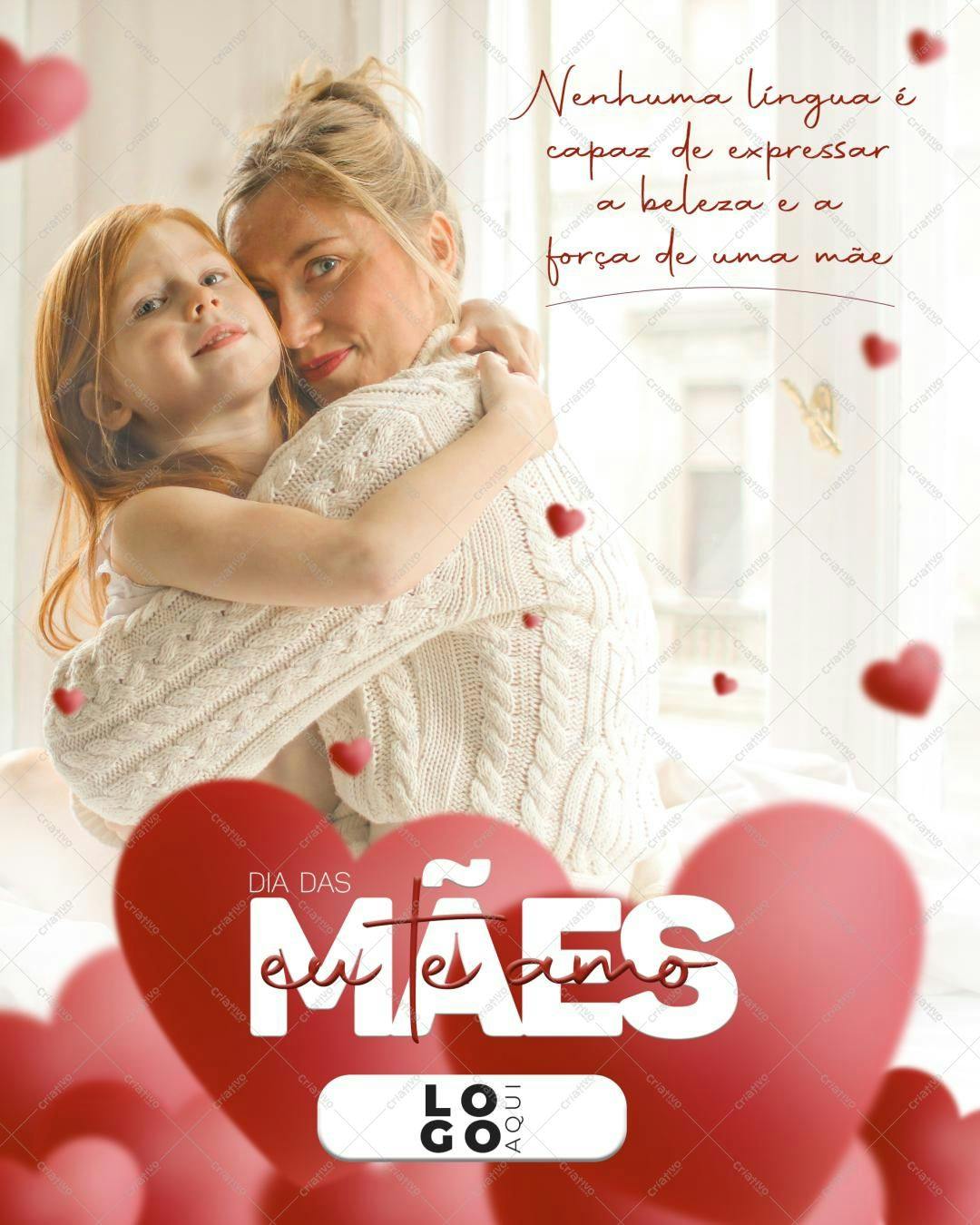 Post para Dia das Mães PSD Editável