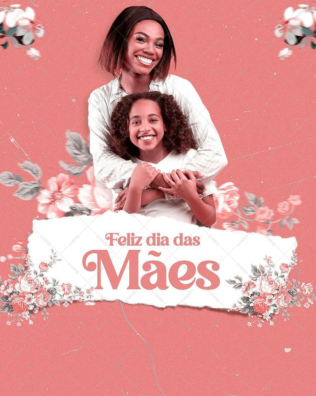 Modelo Dia das Mães PSD Editável