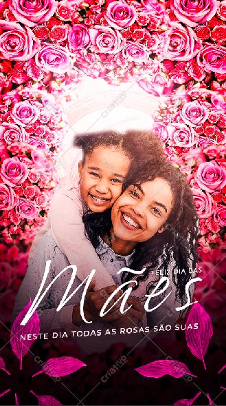 Story para o Dia das Mães PSD Editável