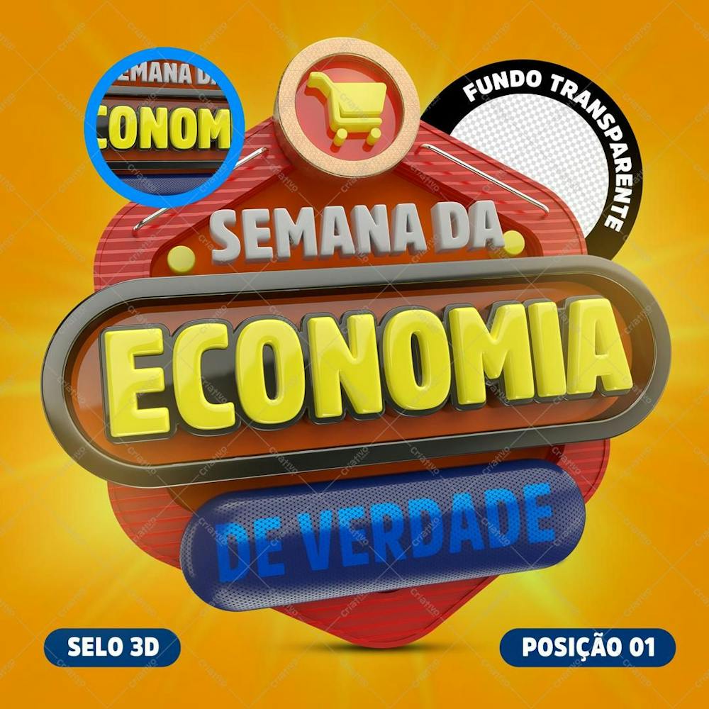 Selo Semana Da Economia - Posição 01