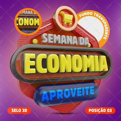 Selo Semana Da Economia - Posição 03