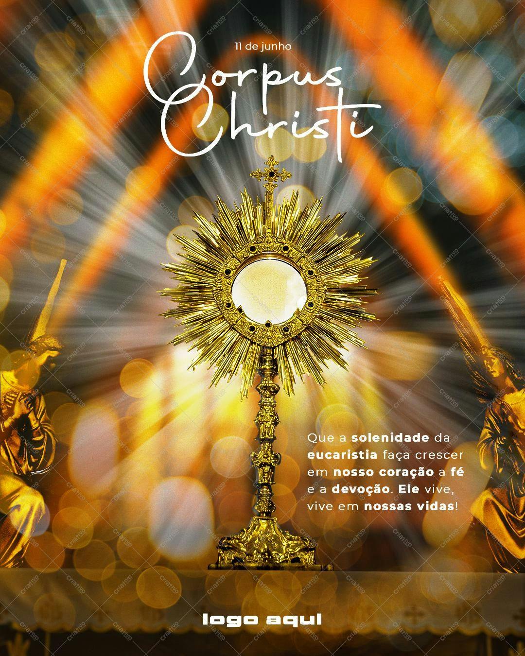 Imagem para Corpus Christi PSD Editável