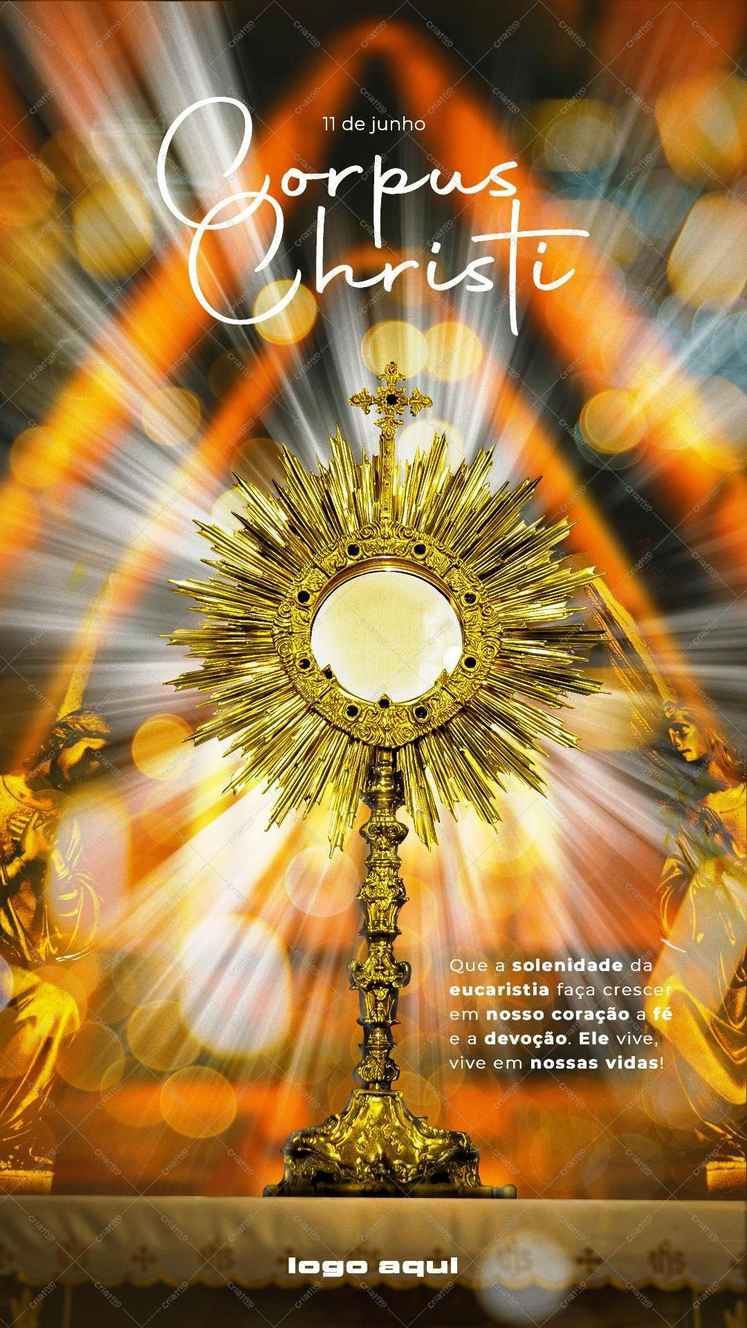 Imagem para Corpus Christi PSD Editável