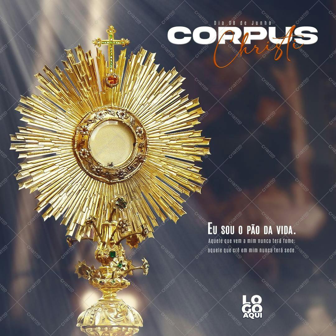 Imagem para Corpus Christi PSD Editável