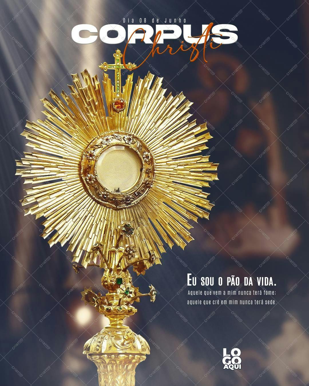 Imagem para Corpus Christi PSD Editável
