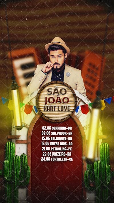 São João Kart Love Agenda